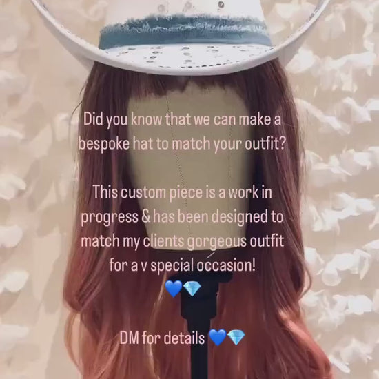 Bespoke Cowboy Cowgirl Hat - Your Own Design