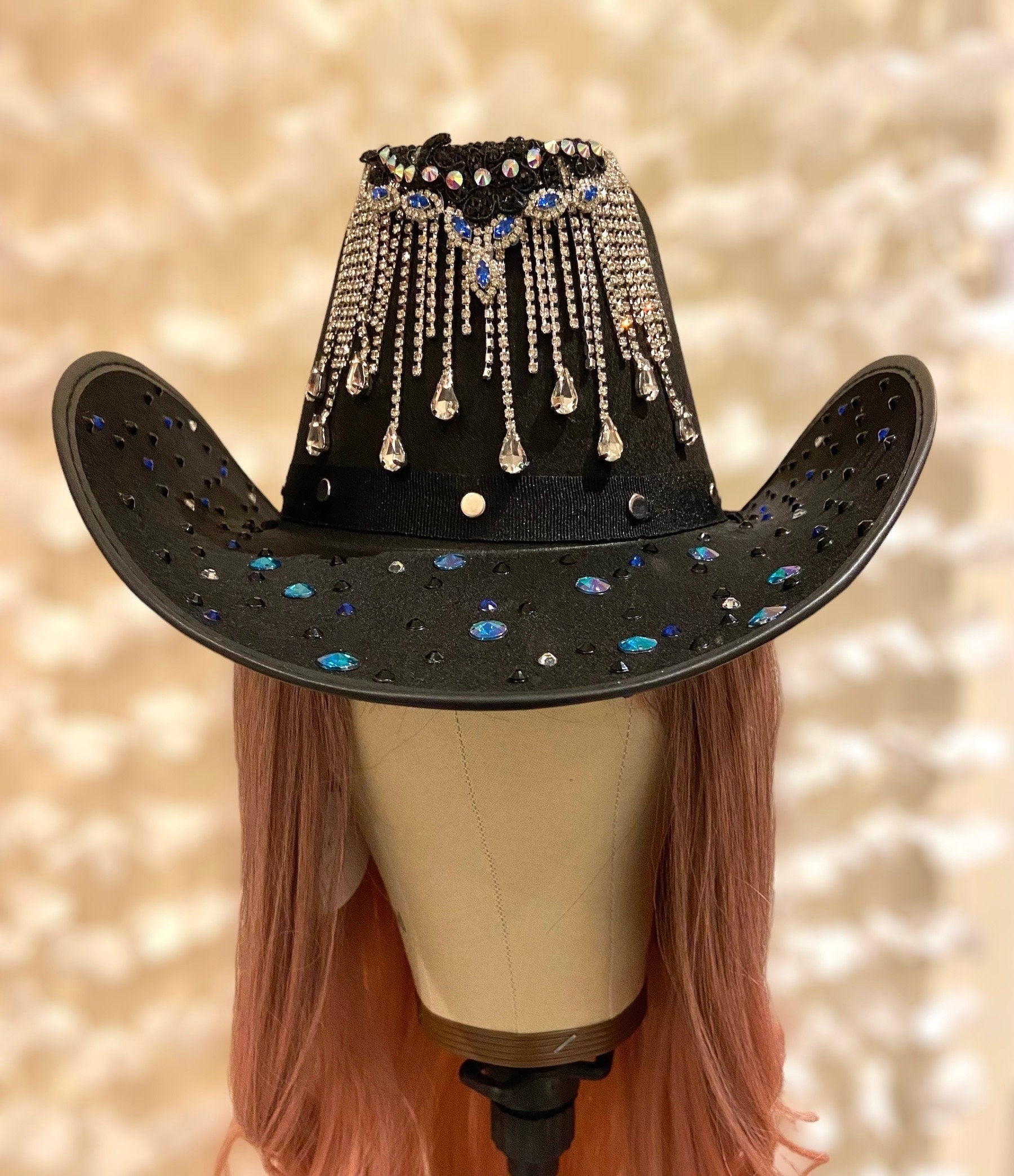 Black Custom Cowboy Cowgirl Hat - ‘Midnight Cowboy’ Let’s go Girls!