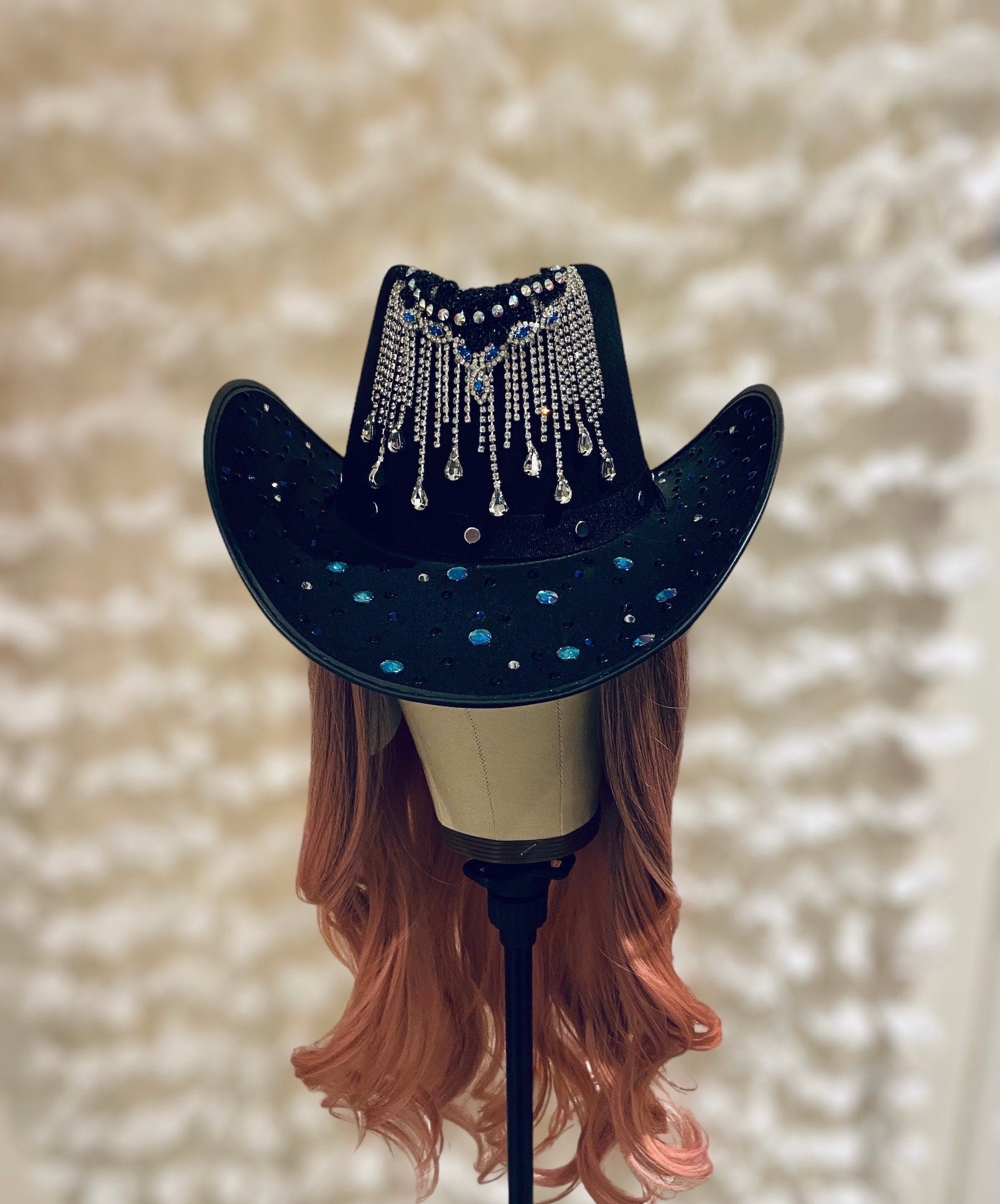 Black Custom Cowboy Cowgirl Hat - ‘Midnight Cowboy’ Let’s go Girls!